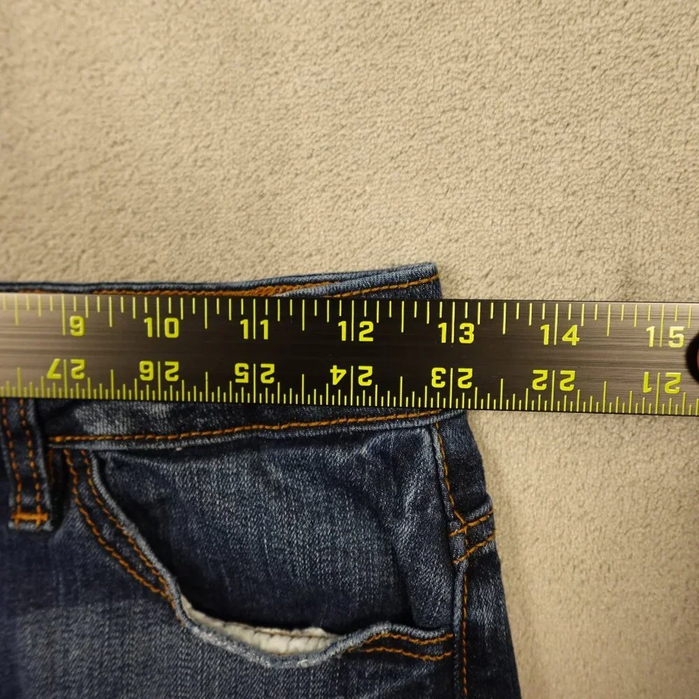 KanCan‎ Karlee High Rise Ankle Skinny Jeans Women’s 5/26 Distressed Dark Wash